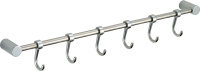 Планка с крючками 6 крючков Savol S-006206