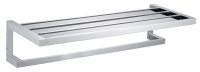 Полотенцедержатель с полкой WONZON & WOGHAND, хром WW-9581