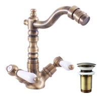 Смеситель для биде Rav Slezak Morava Retro MK521.5/9SM