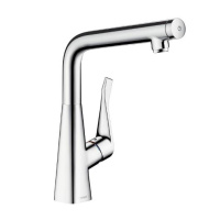 Смеситель для кухни Hansgrohe Metris Select 14883000 хром