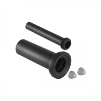 Подсоединительный комплект Geberit для подвесного унитаза, длина 30 см: d=110мм, d1=45мм, Матовый хром 152.439.46.1