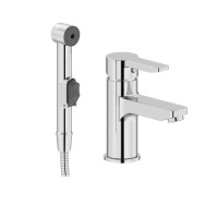 Смеситель для раковины с гигеническим душем IDDIS Sena (SENSB00i08)