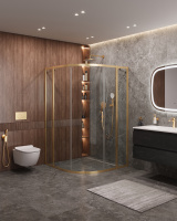 Душевой уголок (120х110) CEZARES MOLVENO MOLVENO-RH-11-120/110-C-BORO-IV