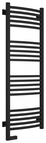 Полотенцесушитель Электрический Cунержа Аркус 2.0 Левый (1200x400) Матовый ЧЁРНЫЙ 31-5604-1240