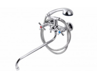 Смеситель для ванны с душем FAUZT FZs-428-18 тип См-ВУДРНШлА