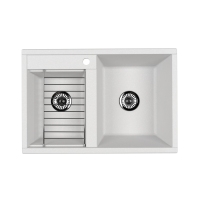 Кухонная мойка Aquaton Делия 78 DBL 1A723132DE240 жемчуг