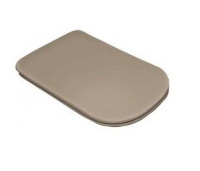 Сиденье с крышкой для унитаза Kerasan Tribeca 519181 коричневый, микролифт