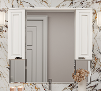 Зеркало-шкаф (110х100) Misty Терра 110 П-Тер02110-011