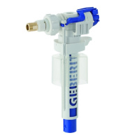 Впускной клапан Geberit тип 380, подвод воды сбоку, 3/8", ниппель из латуни 240.783.00.1