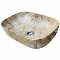 Раковина накладная (46х32,5) Gid Mnc548