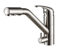 Смеситель для кухни с подключением к фильтру  Paulmark Hessen He213017-NI