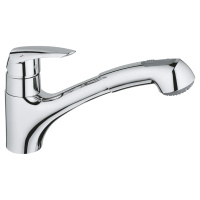 Смеситель однорычажный для кухни Grohe Eurodisc 32257 001 (32257001) хром Смеситель однорычажный для кухни Grohe Eurodisc 32257 001 (32257001) хром