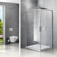 Душевой уголок Vincea  Slim VSS-2SL8010CL-R (100х80)  хром, стекло прозрачное, правый