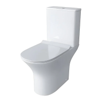 Унитаз напольный безободковый Grossman Classic GR-4465S с сиденьем микролифт