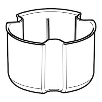 Стакан сифона Geberit 50 мм, для сифона для душевых поддонов d90 243.572.00.1