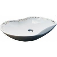 Раковина накладная (66,5х41) Gid Nc460