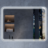 Зеркало Vincea VLM-3MA100 (100х80) c сенсорным выключателем и диммером