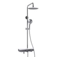 Душевая система WasserKRAFT A113.067.101.CH Thermo