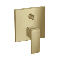 Смеситель для ванны встраиваемый Hansgrohe Metropol 32545140 шлифованная бронза