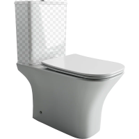 Чаша с сиденьем Ceramica Nova Alfa Rimless CN9002-B без бачка