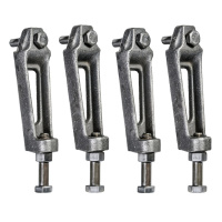 Комплект ножек к чугунным ваннам Delice, 4 шт DLR000012