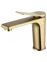 Смеситель для раковины WONZON & WOGHAND, брашированное золото WW-XH-012-BG Смеситель для раковины WONZON & WOGHAND, брашированное золото WW-XH-012-BG