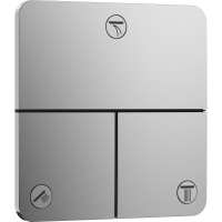 Переключатель потоков на 3 положения Hansgrohe ShowerSelect Comfort Q 15587000 хром