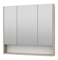 Зеркало-шкаф (90х85) Misty Мускат 90 П-Мус04090-01