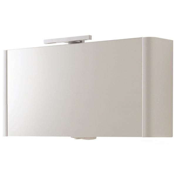 M15MCX1501WH Awe, Зеркало, зеркальный шкаф, 150 см, с подсветкой, королевский белый, глянцевая, шт