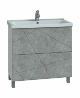 Тумба под раковину напольная VIGO Geometry 80 tn.GEO.9696.80.2Y бетон