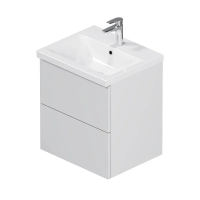 Тумба без раковины 50 см Am.Pm Gem M90FHX0502WG белый глянец