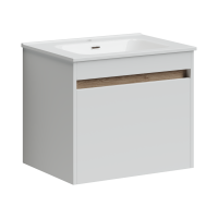 Тумба под раковину Sancos  Smart SM60W белый глянец