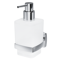 Стеклянный диспенсер для жидкого мыла с настенным держателем Am.Pm Gem A9036900
