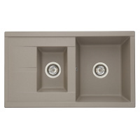 Кухонная мойка Aquaton Делия 87 1A716232DE250 серый шелк