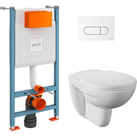 Комплект унитаза с инсталляцией Vitra Normus L-box 9773B003-7207