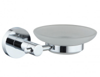 Держатель мыльницы(стекло) KAISER хром (латунь) (KH-2003)