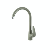 Смеситель для кухни Lemark LINARA LM0405PGS серый шелк