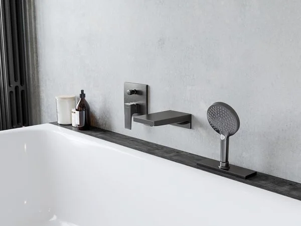 Излив для ванны Hansgrohe Metropol 32543670 черный матовый 