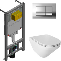 Комплект унитаза с инсталляцией Jacob Delafon Modern Life E21773RU-00