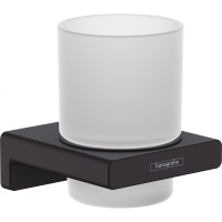 Стакан для зубных щеток  Hansgrohe AddStoris 41749670, матовый черный