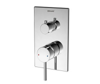 Смеситель для ванны встроенный Bravat Arc P69193C-2-ENG