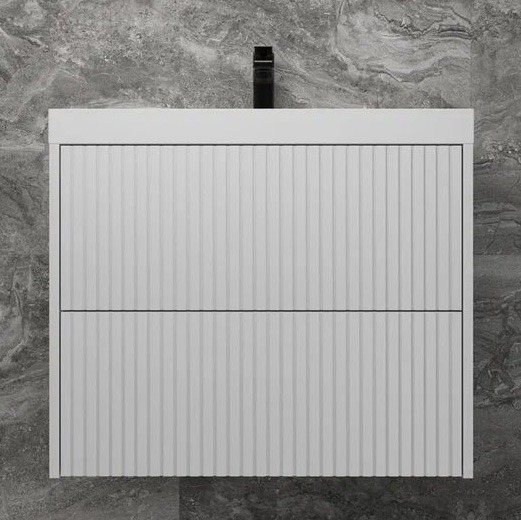 Тумба под раковину подвесная Style Line Стокгольм ЛС-00002313 белый