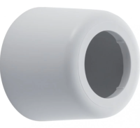 Стенная розетка Geberit, глубокая: d=50мм, D=8.5см, H=3.5см, Альпийский белый  854.909.11.1