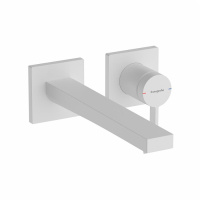 Смеситель для раковины встраиваемый Hansgrohe Tecturis E 73051700 белый матовый