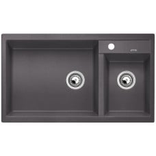 Мойка кухонная Blanco Metra 9 Silgranit PuraDur (темная скала), 518886