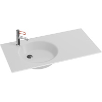 Раковина встраиваемя сверху (100,6х51,5) Jacob Delafon Odeon Rive Gauche EB2564-DE1