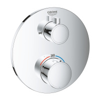 Термостат для ванны на 2 потребителя Grohe Grohtherm 24077 000 (24077000) хром
