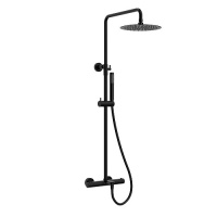 Душевая система с термостатом Raiber Graceful RPB-007 черный