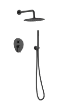 Душевой комплект Gid Aira L020-BM-VD2, черный матовый