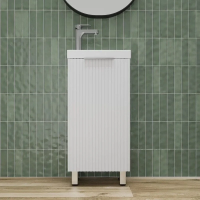 Тумба без раковины 40см Style Line Соло ЛС-00002428  белый софт